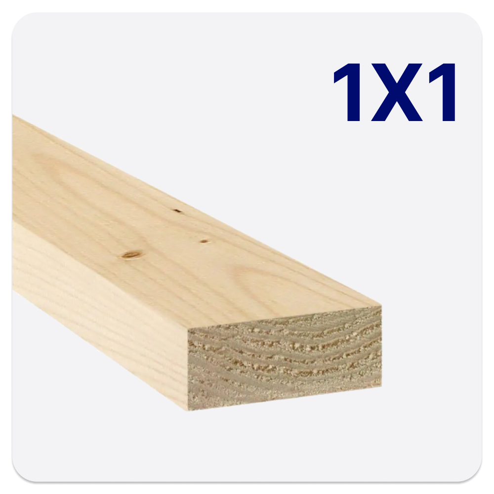 1X1 (Dimensional Lumber)