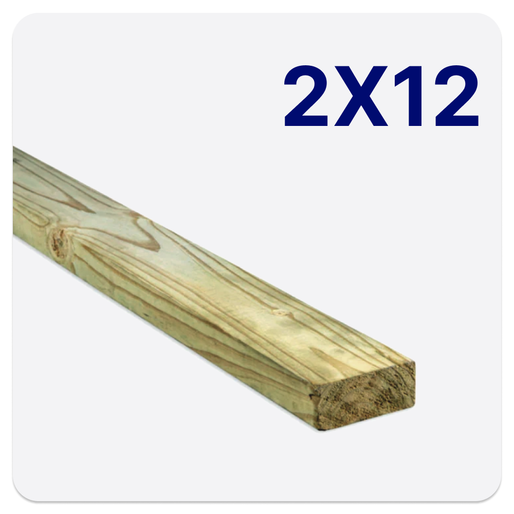 2x12 (Pressure Treated Lumber)